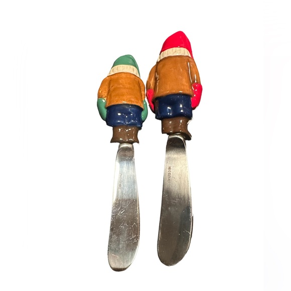 Holiday Sculpted Cheese Spreaders (Set of 2) - Picture 4 of 5
